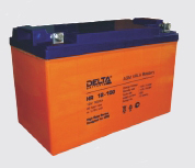 Delta HR12-100, Свинцово-кислотные аккумуляторы
